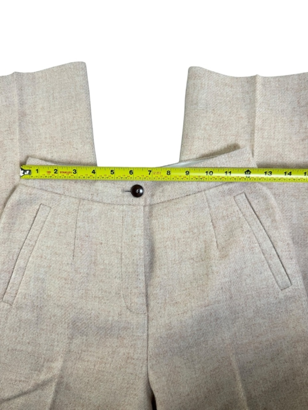 Sezane Martin Virgin Wool Trousers - Picture 7 of 11